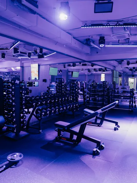 Strength room at Hero’s Journey 4YOU