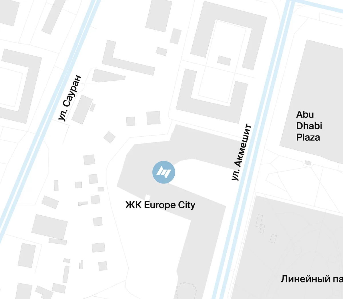 Карта — HJ Europe City